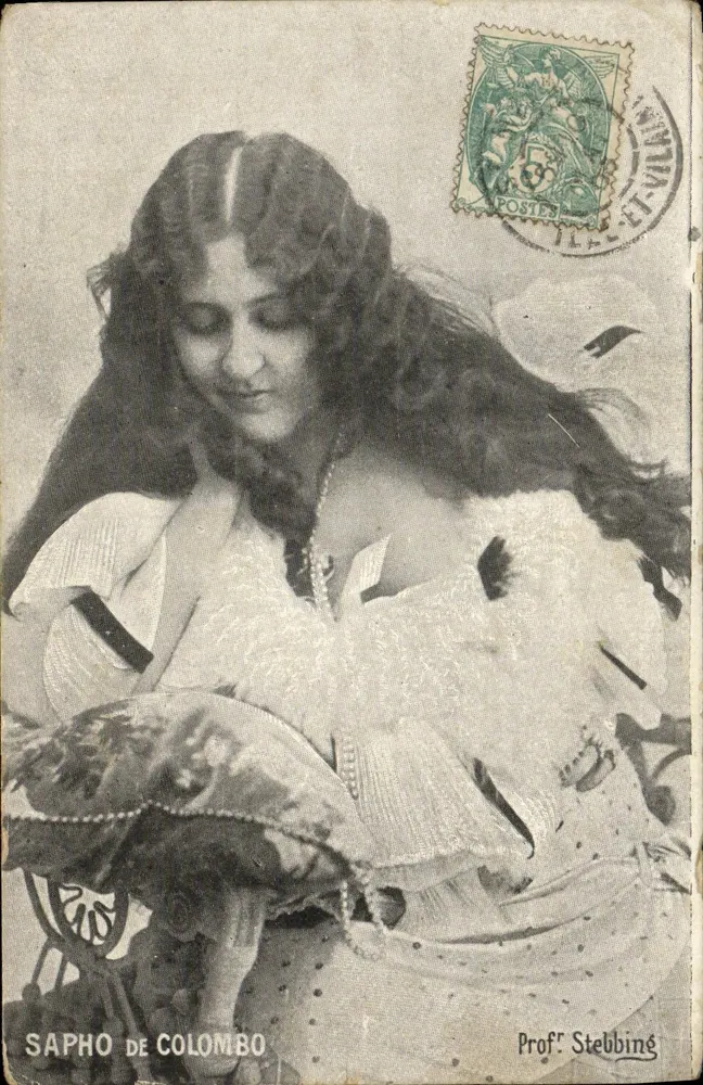 Sapho de Colombo — Prof. Stebbing — Verlag nicht sichtbar - Vorderseite
