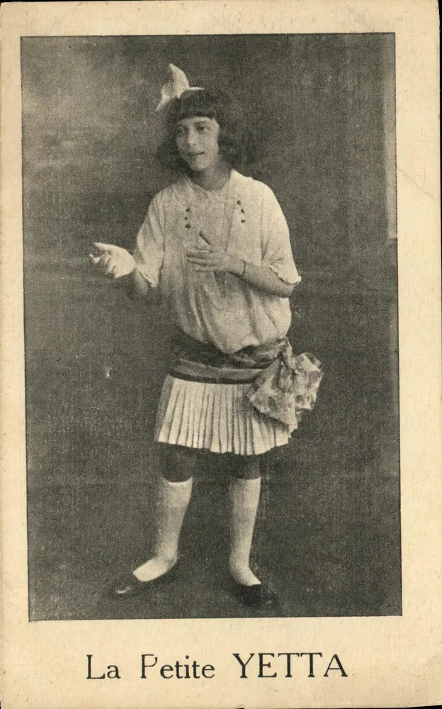 La Petite YETTA — Music-Hall-Künstlerin — Verlag: Französische Republik - Vorderseite