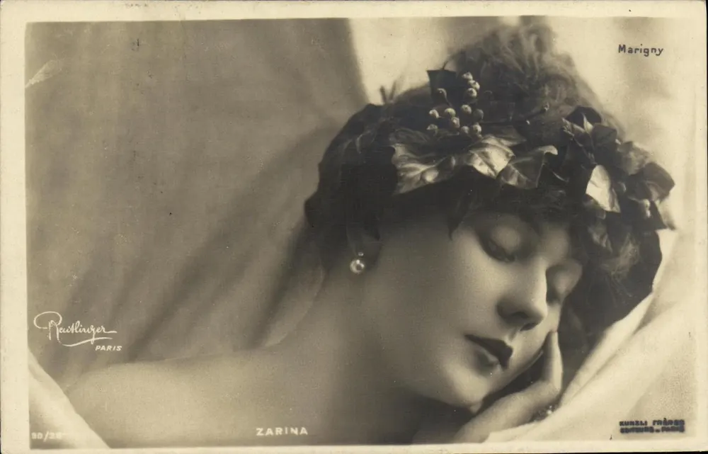 Zarina — Portrait einer schlafenden Frau — Reitlinger Paris, n° 50/28 - Vorderseite
