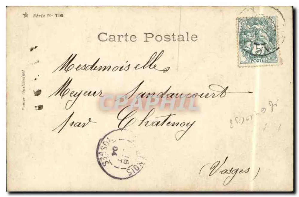 Célina Wullmeire — Olympia — Walery Paris - Rückseite