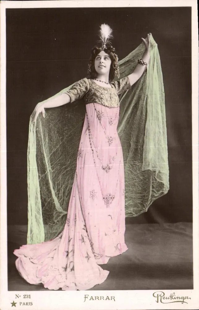 Orientalische Tänzerin — Farrar — Reutlinger, Paris, Nr. 231 - Vorderseite