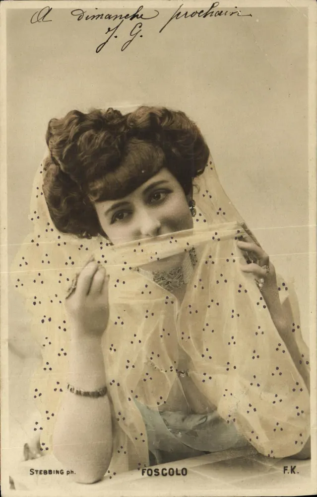 Foscolo — Geschminkte Frau — Stebbing ph. F.K. - Vorderseite