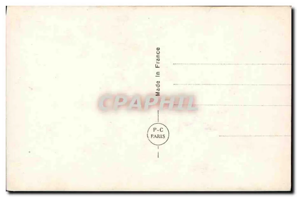 Frau im Badeanzug — entspannte Pose mit Sonnenschirm — P-C Paris n°1495 - Rückseite