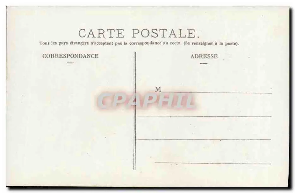 Junge Frau in geschmücktem Hut — poetischer Text — G.B.-A. n° 479 - Rückseite