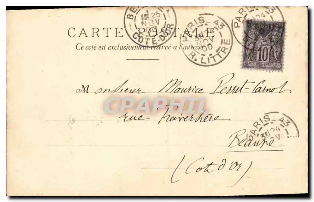 Lise Fleuron — Pariser Künstler — SHER A N° 10 - Rückseite