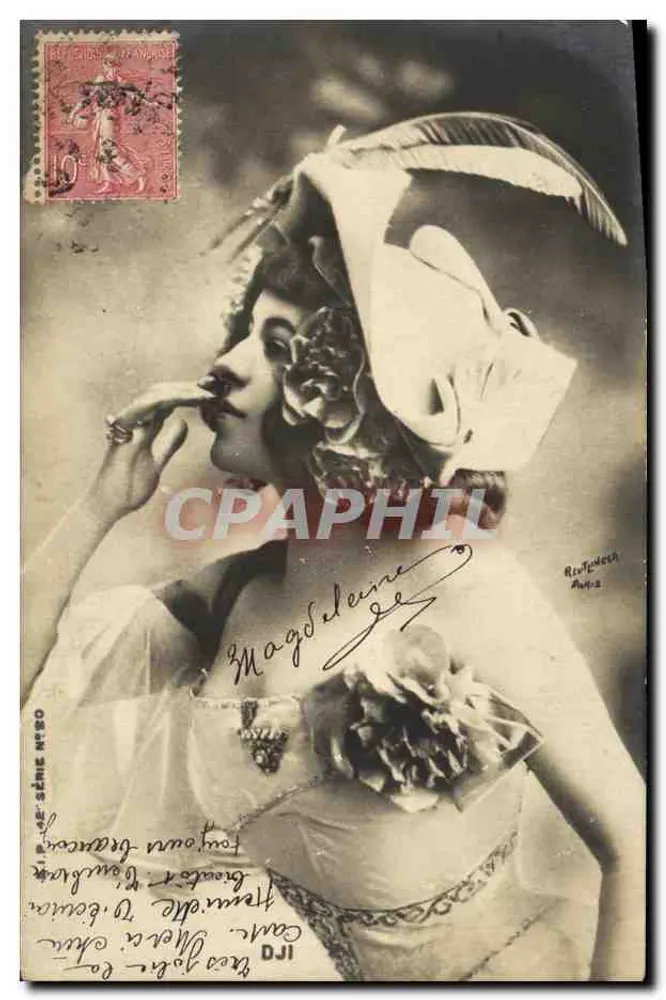 Mademoiselle Magdeleine — Portrait einer Szene — Riedmacher, n°20 - Vorderseite