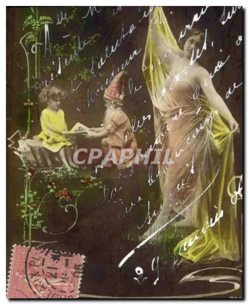Fee und Kinder — Feen-Szene — Verlag Oranotypie, Berlin - Vorderseite