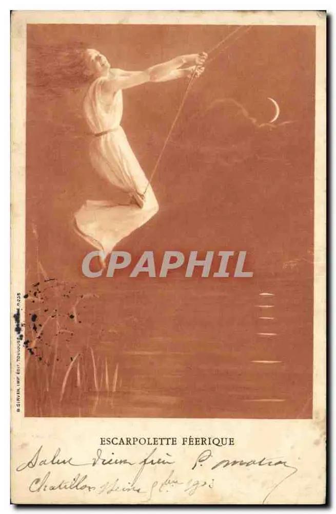 Zauberseil — S.Ginval, Verlag Toulouse, Nr. 4028 - Vorderseite