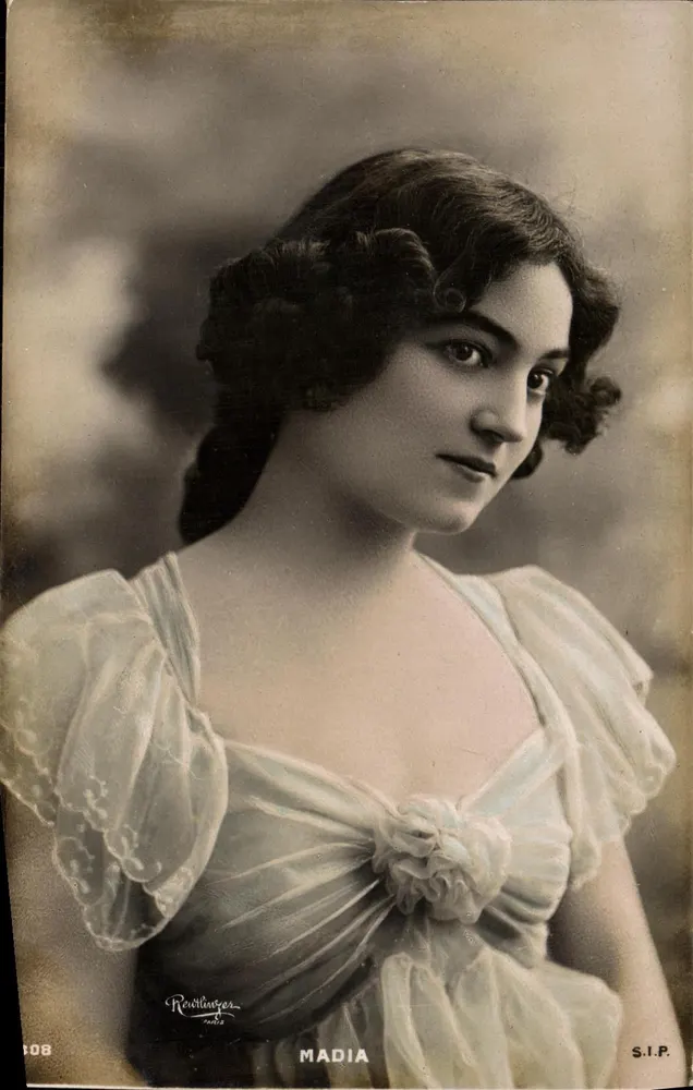 Madia — Portrait einer Frau — Revillarger, S.I.P. n°108 - Vorderseite