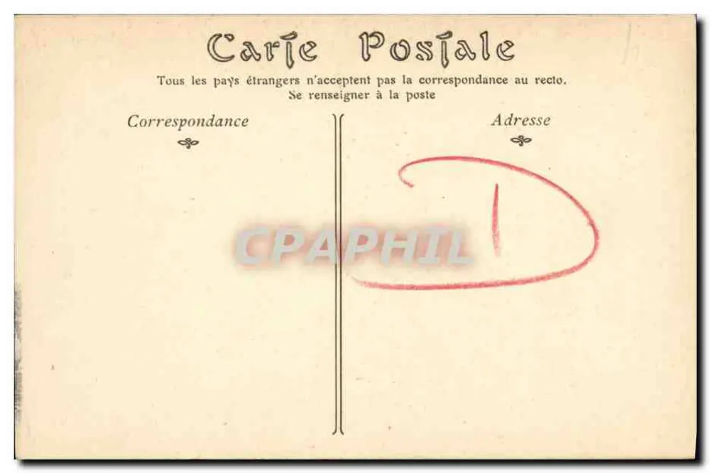 Caen — A antiga Igreja de São Nicolau (século XI) — ND Phot - Verso