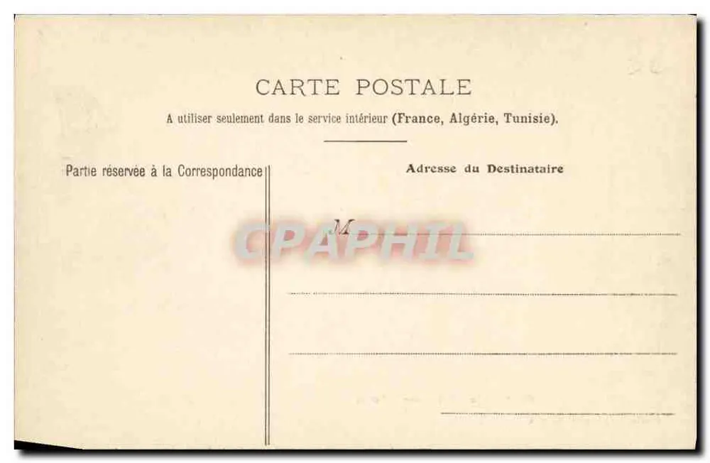 Caen — O Bom Salvador — Claustro — Prod'homme-Radignuez, editor em Sées (Orne) - Verso