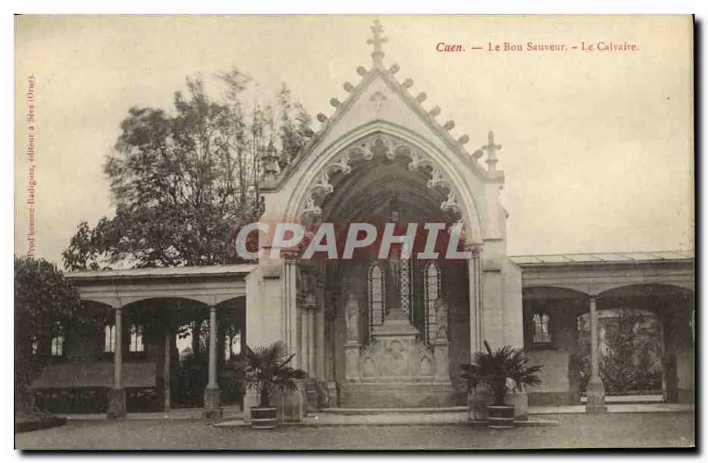 Caen — O Bom Salvador — O Calvário (Orne) - Frente