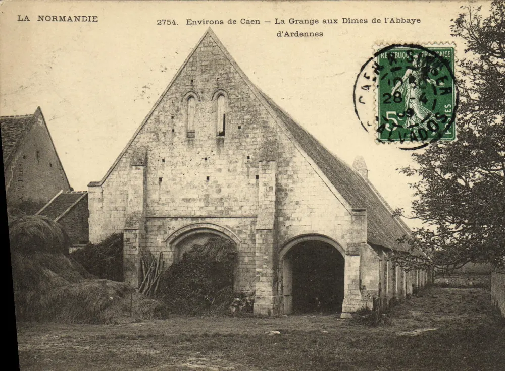 Die Dime-Wirtschaft der Abtei Ardennes — Umgebung von Caen — Verlag La Normandie, Nr. 2754 - Vorderseite