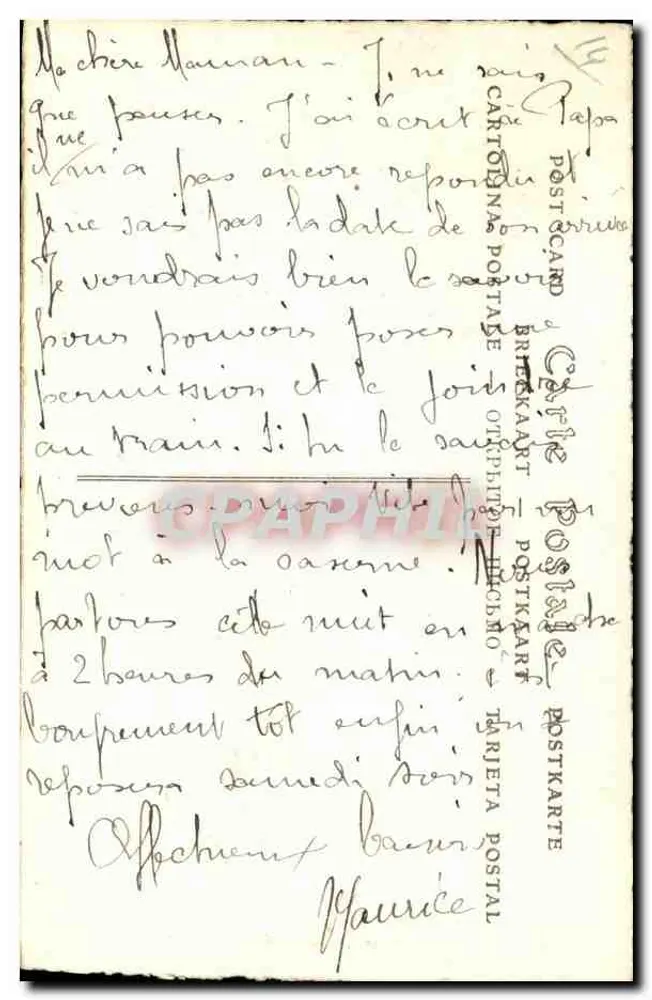 Caen — Abadia de Ardenne — ND Fot. - Verso