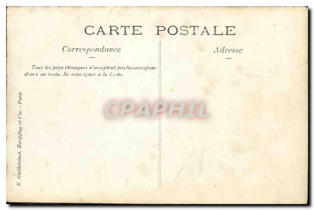 Mi Careme 1907 — Carnaval — Baudet Cahn - Reverso