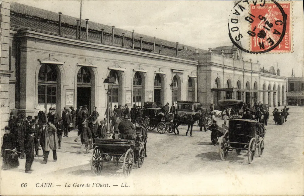 Caen — A Estação da Oeste — LL. — n°66 - Frente