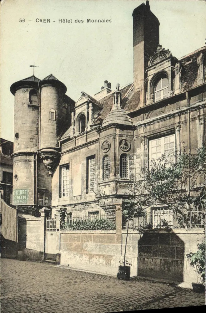 Caen — Hotel das Moedas — Reliure Domin - Frente