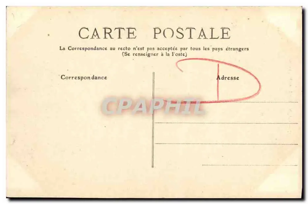 Caen - Hotel das Moedas — vista arquitetônica — Edição D.R. - Verso