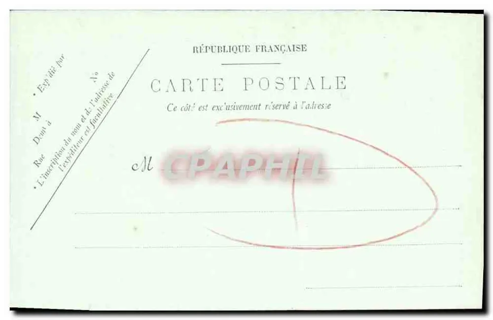 Caen — Das alte Münzhotel — LL. - Rückseite