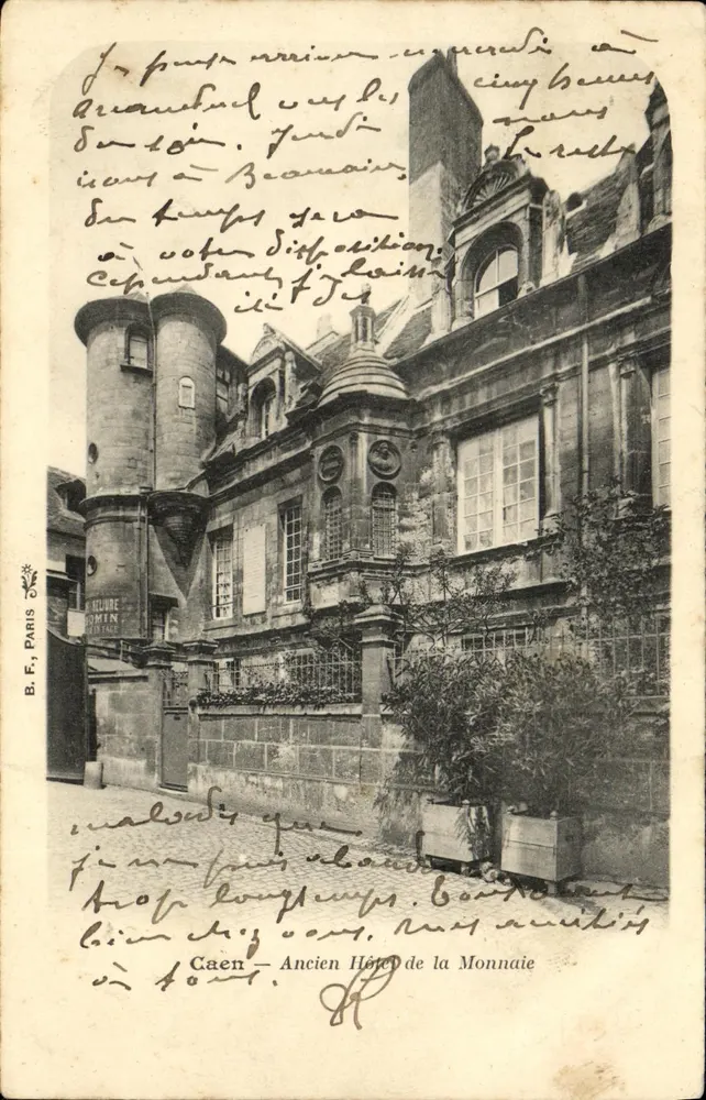Caen — Ehemaliges Hotel de la Monnaie — B. F. Paris - Vorderseite