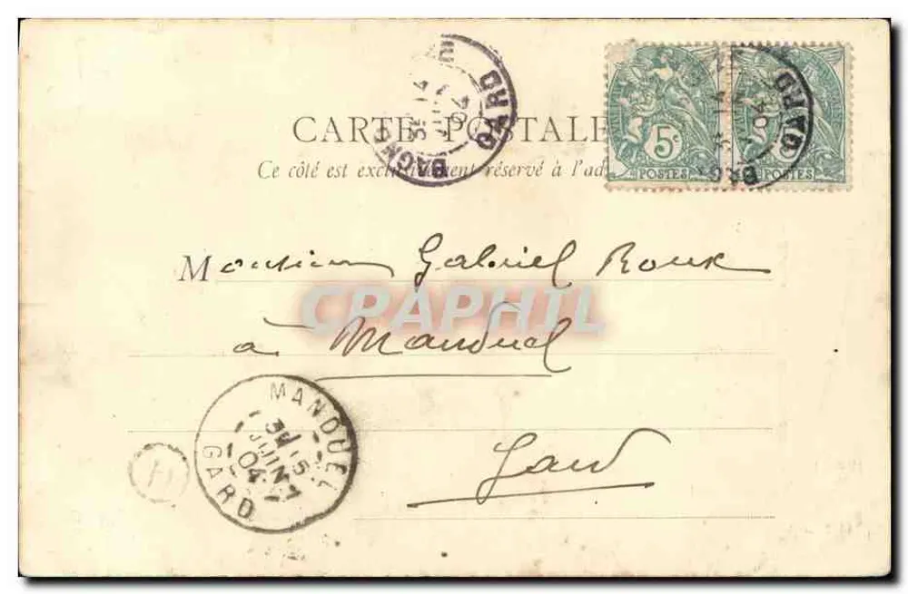 Caen — Ehemaliges Hotel de la Monnaie — B. F. Paris - Rückseite