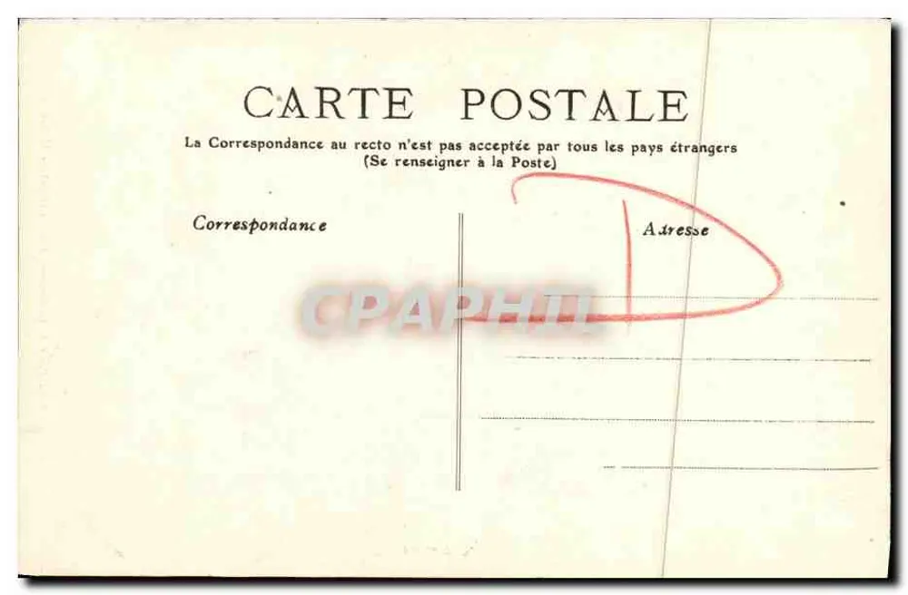 Caen — Cour de la Bourse, Ancien Hôtel de Valois — Edition P. P. - Rückseite