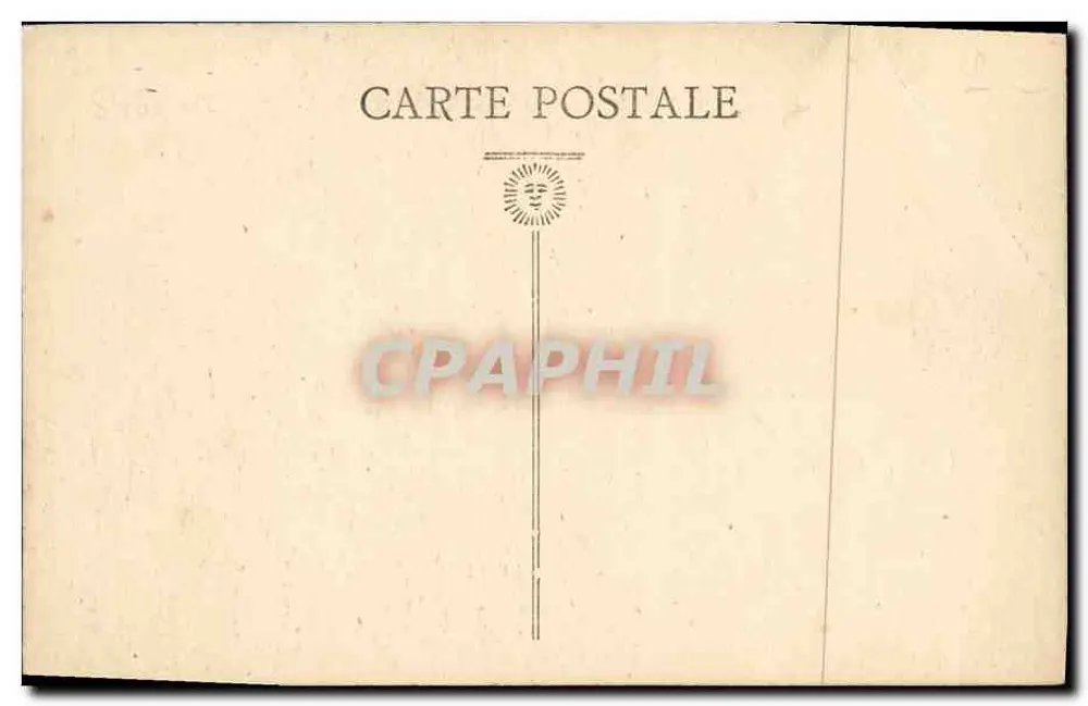 Caen — Ehemaliges Hotel de Valois (erbaut 1535) — Künstlerische Sammlung M. P. - Rückseite