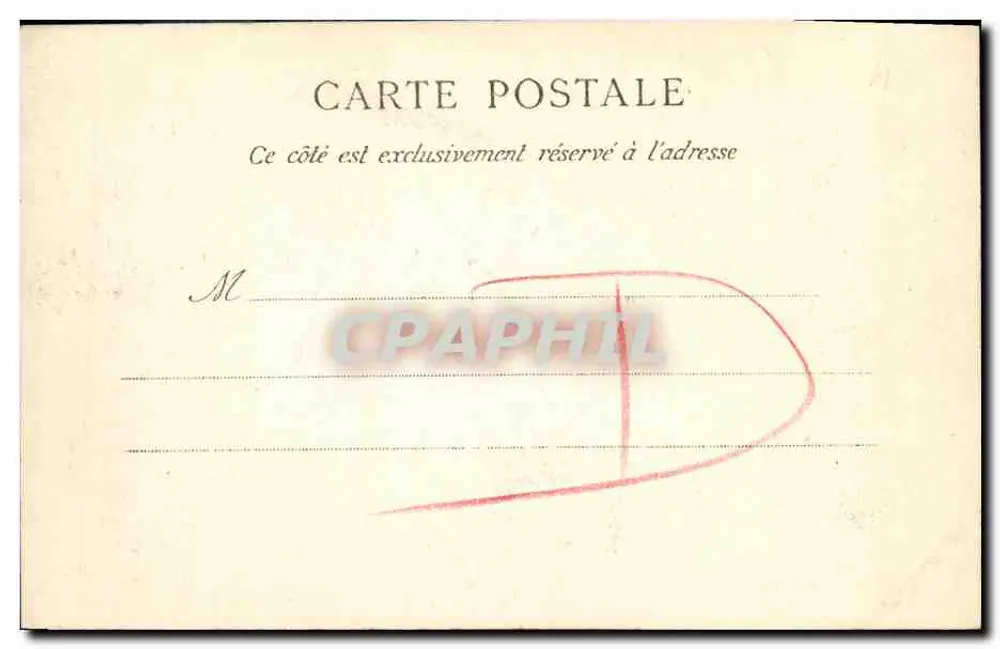 Caen — Rathaus und Königlicher Platz — Die Normandie, Nr. 2704 - Rückseite