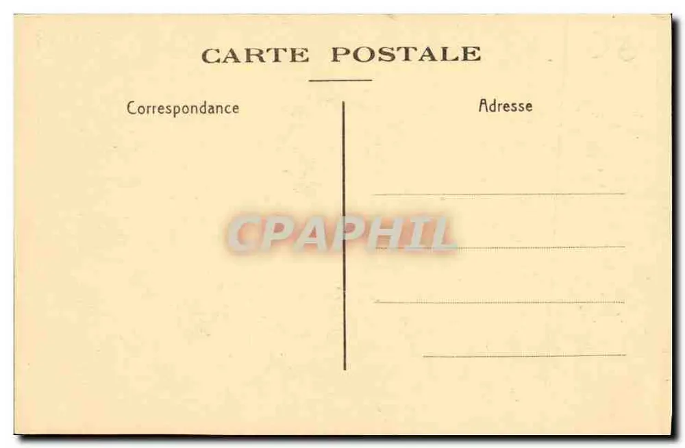 Caen — Der Garten des Rathauses - Rückseite