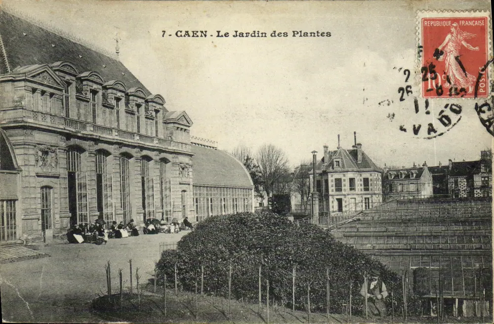 CAEN - Le Jardin des Plantes — éditeur inconnu, n°7 - Recto