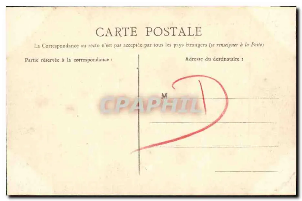 CAEN — Die Gewächshäuser des Jardin des Plantes — L. D. - Rückseite