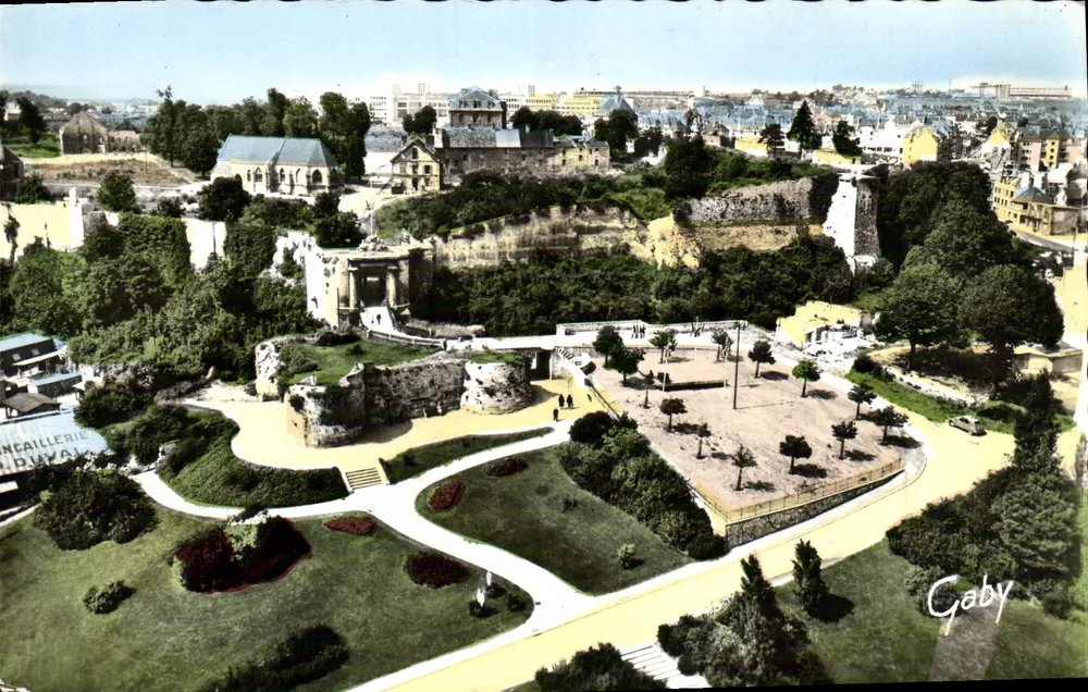 Die Gärten und das Schloss — CAEN (Calvados) — Gaby - Vorderseite