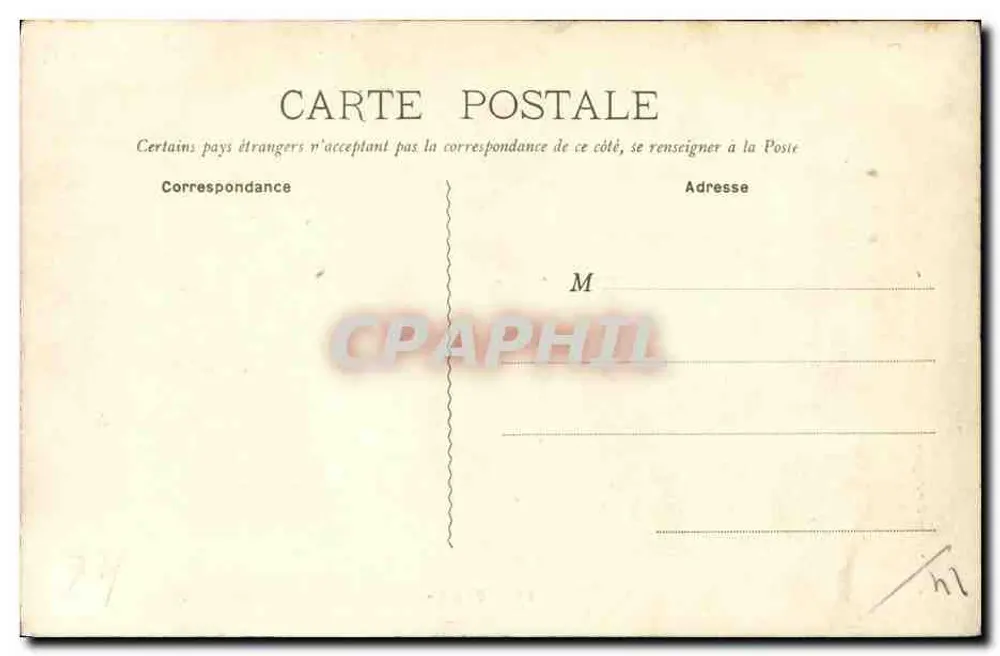 CAEN — Casa detta dei Quattro, via della Geôle — Collezione M. Dr - Verso