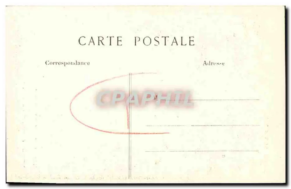 CAEN — Maison des Quatrans — Rue de Geôle — Holzbau aus dem 16. Jahrhundert — M. C. F. L. Paris Meudon - Rückseite