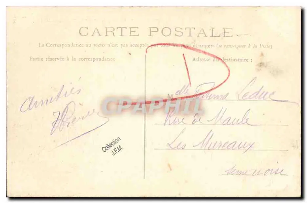 CAEN — Les Halles et Marchés Couverts — L. D. - Verso