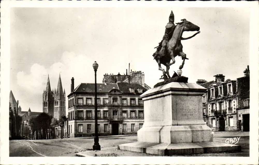 Reitstatue von Pierre de Cuculles — Caen — Éditions Gaby - Vorderseite
