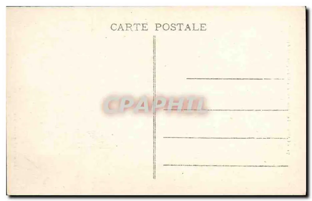 Caen — Denkmal für die Toten (1914-1918) — Phototypie Wartelle, Caen - Rückseite