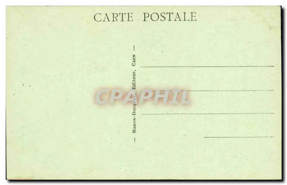 Caen - Os Descobridores - Praça da República - Verso