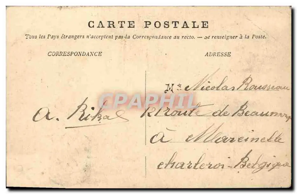 Caen — Monument des mobiles de 1870 — E.J. n°21 - Verso