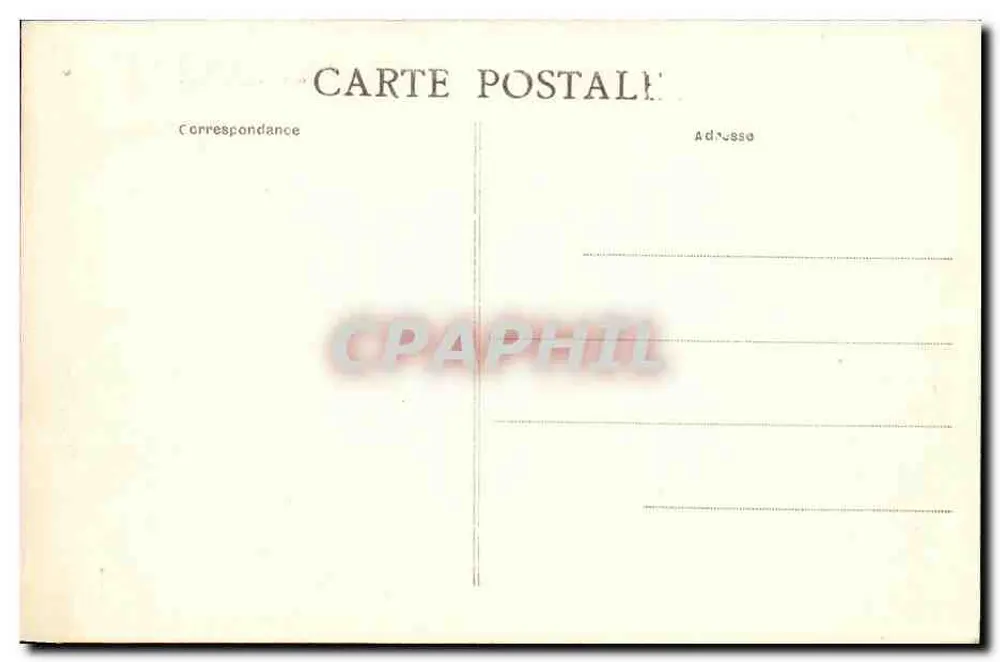 Caen - Fonte das Três Graças — editor 'R. P. R.' n°23 - Verso