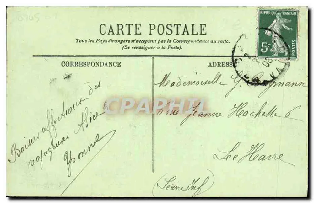 Caen — Museum der Antiquitäten der Normandie — Kamin aus dem 12. Jahrhundert — LL. 198 - Rückseite