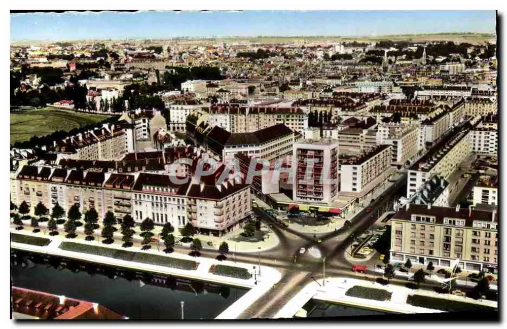 Luftbild von Caen — 66 — Calvados — Edition Lapie - Vorderseite