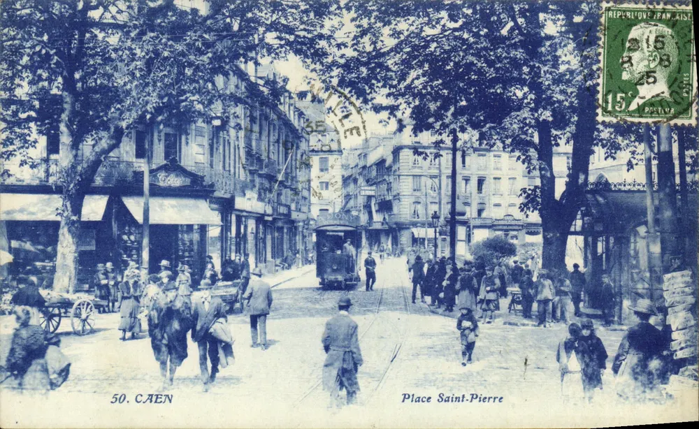 Caen — Praça São Pedro — Artaud et Nozais, Nantes, n°50 - Frente