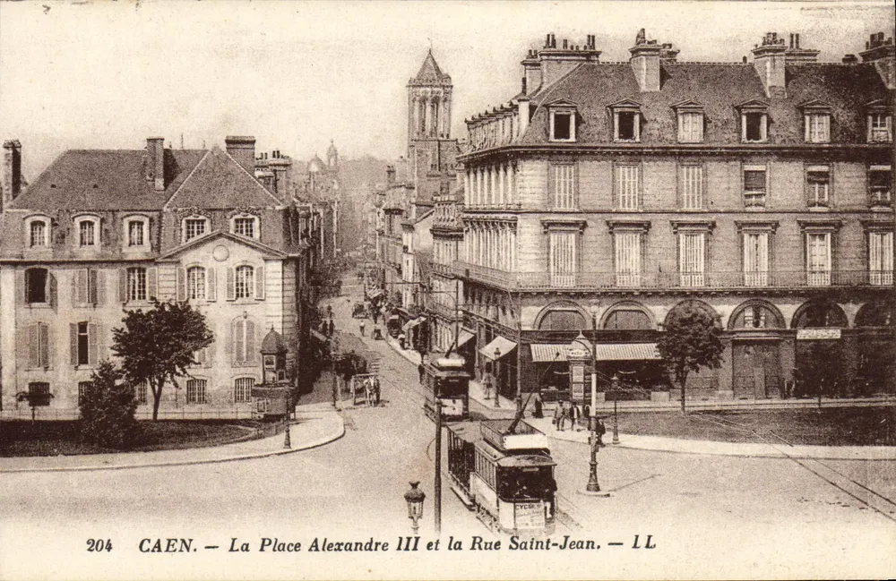 Caen - Place Alexandre III und Rue Saint-Jean — LL - Vorderseite