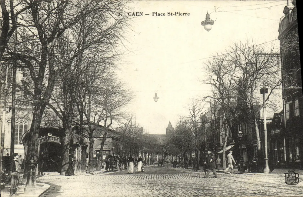 CAEN — Praça São Pedro — Editor J. BESSENE — n° 27 - Frente