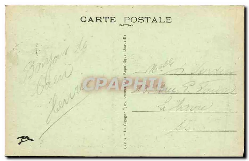 CAEN — Os Barrages da Orne — Carta postal n°29 - Verso
