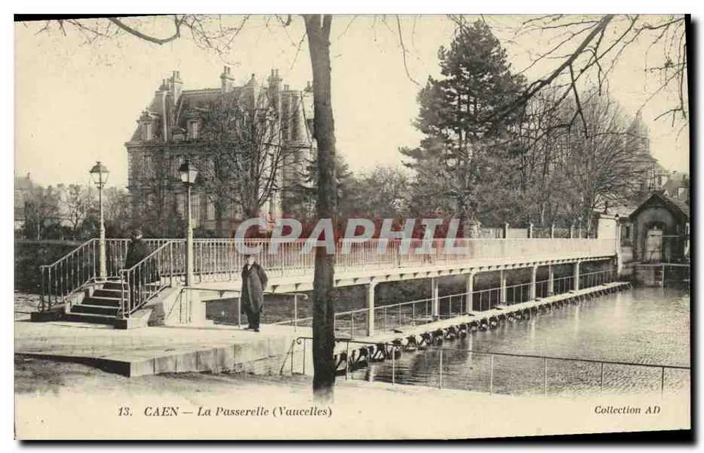 CAEN — A Ponte (Vaucelles) — Coleção AD - Frente
