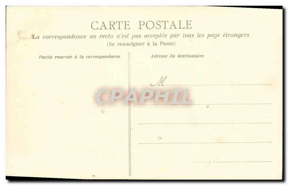 CAEN — A Ponte (Vaucelles) — Coleção AD - Verso