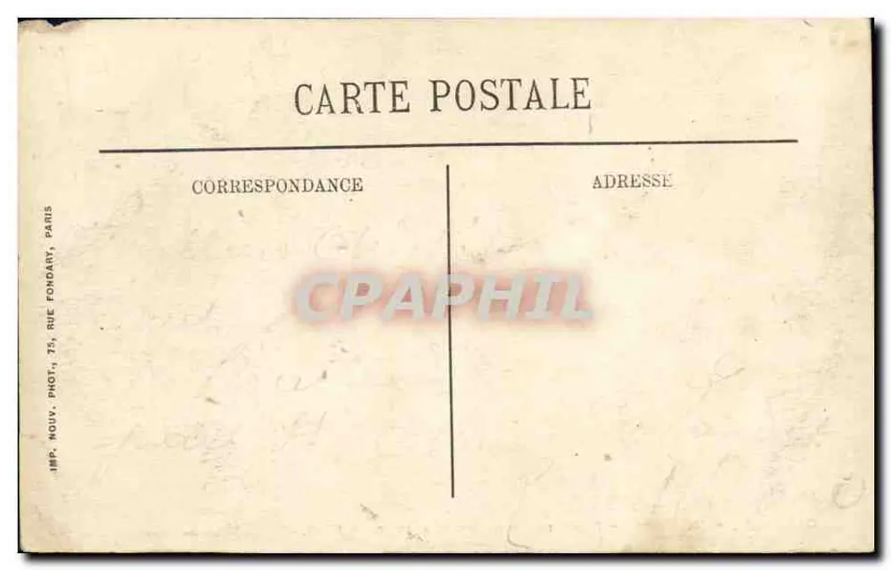 Caen — Ansicht des Brücke von Montalivet — Ausgabe der Nouvelles Galeries - Rückseite