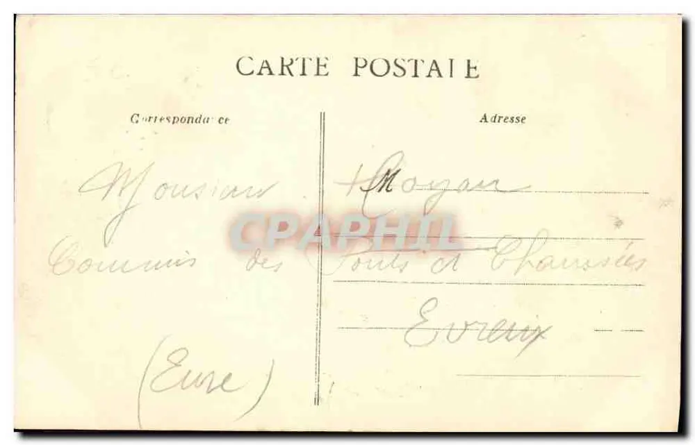 CAEN - L'Orne ; le nouveau barrage — éditeur inconnu, n° 162 - Verso